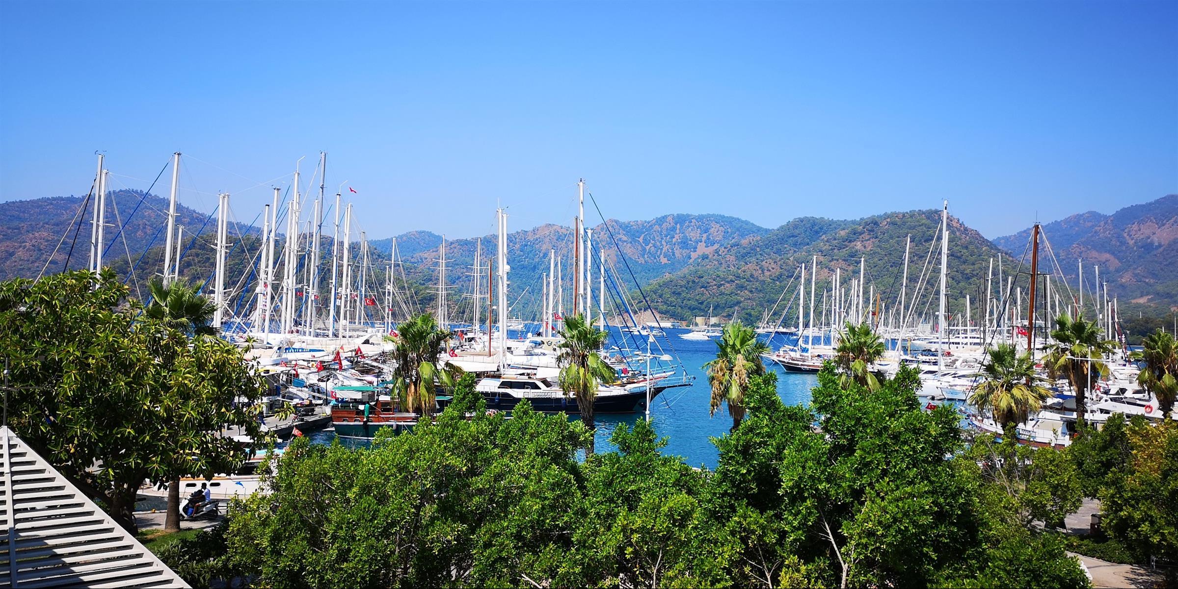 Hotel Marina Bay Göcek Exteriör bild